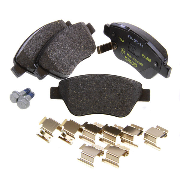 Pagid Fiat / Vauxhall 09-14 Front Brake Pads